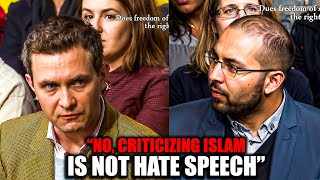 You Lying Weasel, Douglas Murray SILENCES Muslim Scholar on Hate Speech