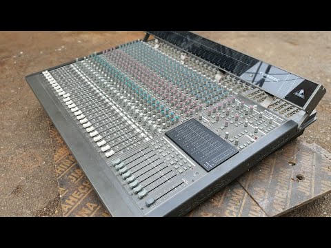 check sound mixer behringer mx8000 - YouTube