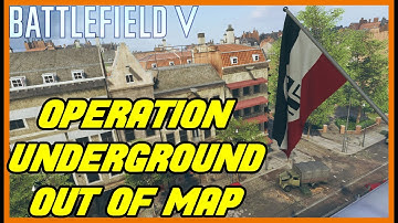 Battlefield 5 Glitches | HOW TO GET OUT OF OPERATION UNDERGROUND (EASY) - PATCHED