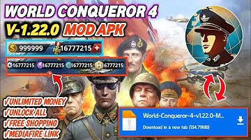 World Conqueror 4 Unlimited Resources | WC4 Mod Apk | World Conqueror 4 Mod Apk