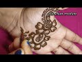 vasant panchami 2024 special Arabic mehndi/ flower pattern mehndi/ unique Arabic style mehndi