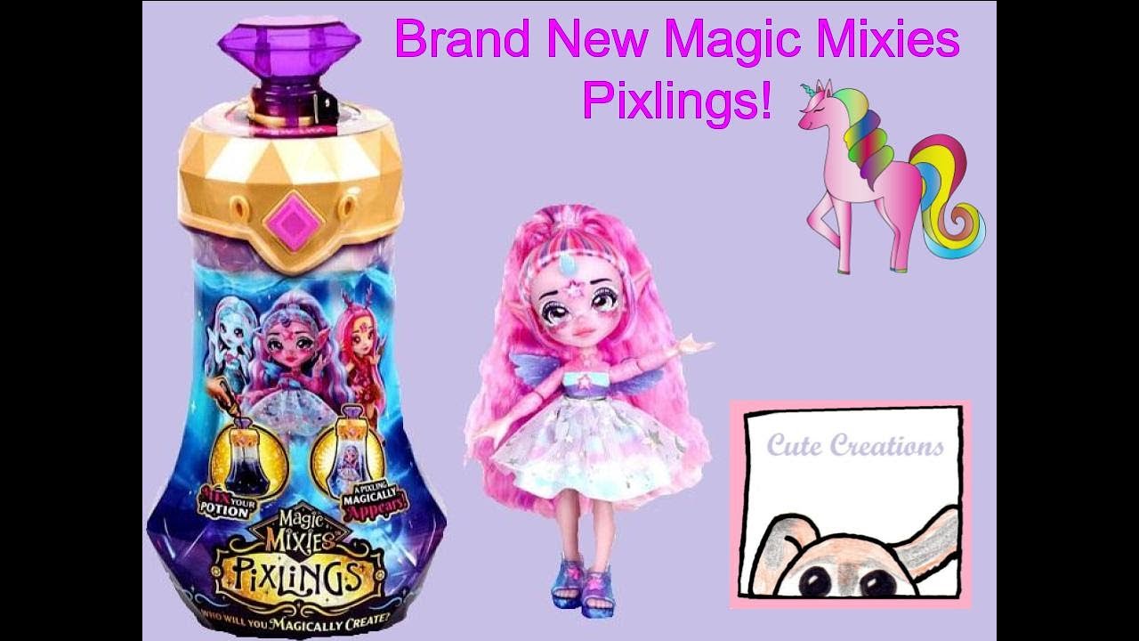  Magic Mixies Pixlings. Unia The Unicorn Pixling