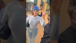 Benedicta Gafa Showing Us What She Got On Set