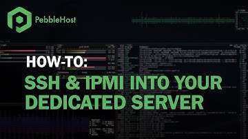 How to SSH & IPMI into your dedicated server