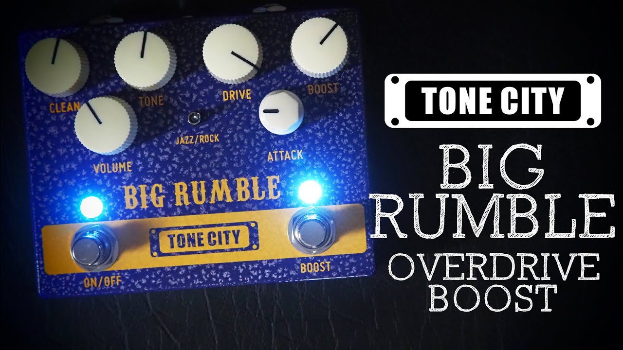 Tone City Big Rumble Overdrive Boost