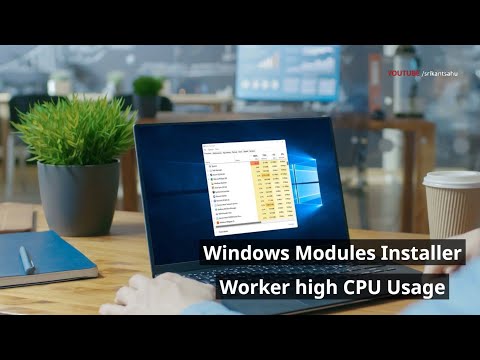 Windows Modules Installer Worker High CPU or DISK usage (7 Solutions) 2024