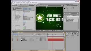After Effect Basic Training Title Making Part 1