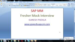 SAP MM Interview Question on Material Deletion flag || SAP Interview Questions