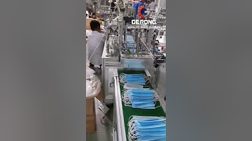 In stock now! Automatic face mask machine automatic 3ply mask making machine non woven medical face