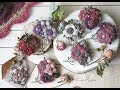 вяжуТания Броши ручной работы Handmade brooch