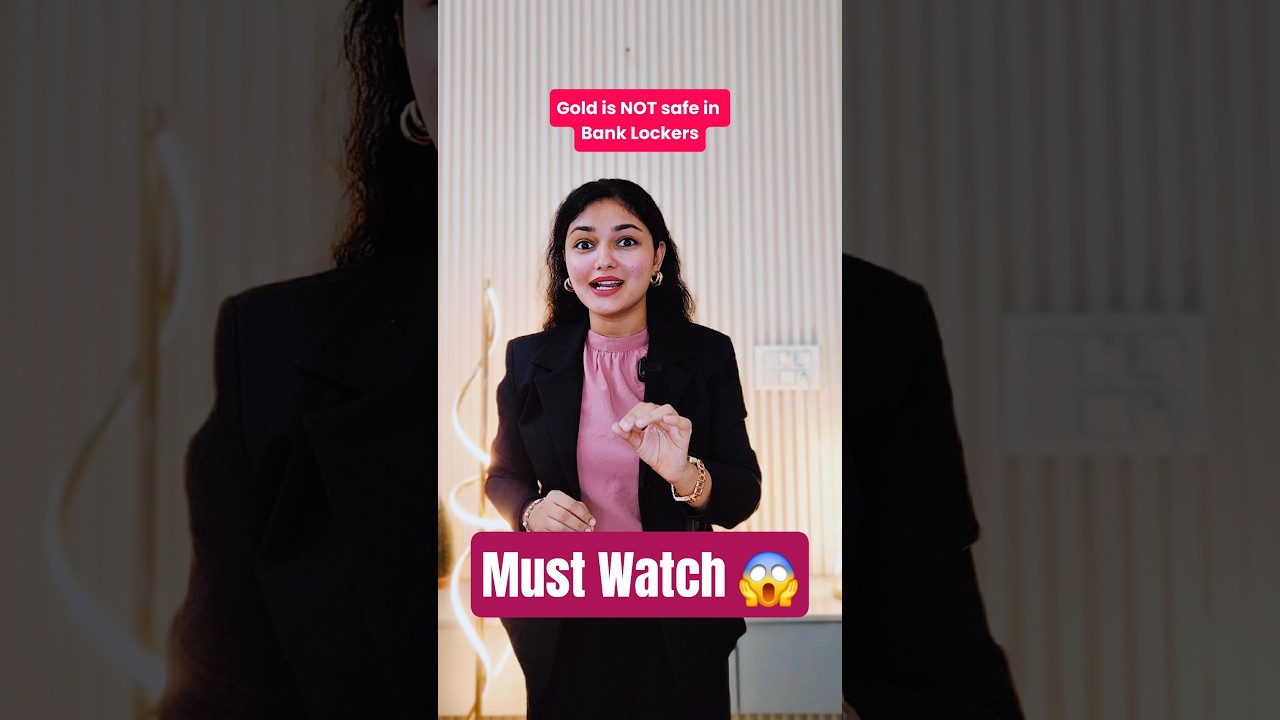 Is Gold SAFE in Bank locker? 😱