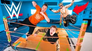 WWE BOX FORT WRESTLING MATCH! 20 Man Royal Rumble WWE BOX FORT WRESTLING MATCH! 20 Man Royal Rumble