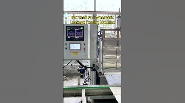 IBC Tank Full Automatic Leakage Testing Machine