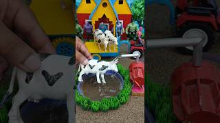 diy tractor video mini water pump science project #ytshorts #cartoon #miniaturebuild
