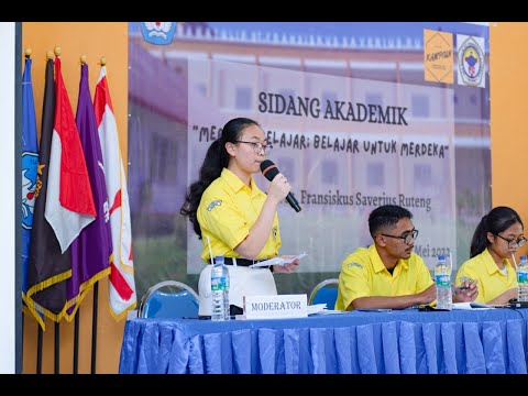 SIDANG AKADEMIK "MERDEKA BELAJAR: BELAJAR UNTUK MERDEKA"