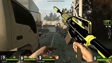 M4A1-S Venomous CSGO Gameplay Showcase Left 4 Dead 2