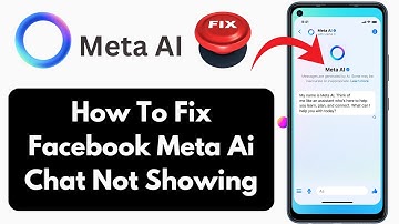 How To Fix Facebook Meta Ai Chat Not Showing (2024) | Meta Ai Chat Missing