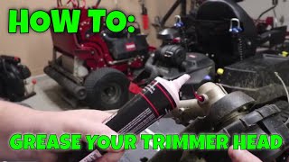 How To: Grease Your Trimmer Gear Head