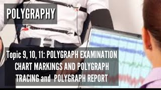 POLYGRAPHY Lecture | Topic 9, 10 and 11: Polygraph Examination, Chart Markings, Tracing and Reports
