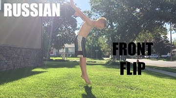 How To Russian Front Flip!! | Beginner-Intermediate Tutorial