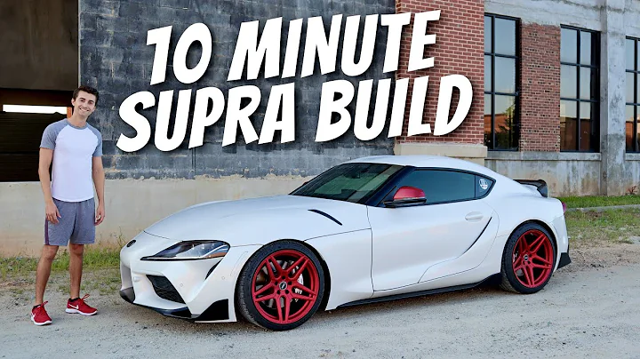 Building My A90 Toyota Supra in 10 Minutes!