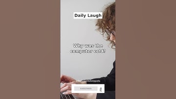 Why was the computer cold?