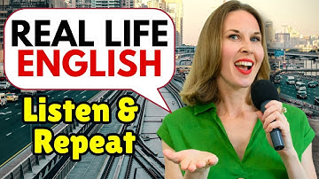 Learn Real-Life English: Transportation Words & Phrases | Comprehensible Input