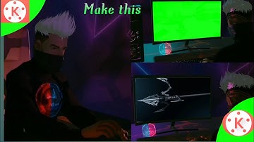 How to edit like FlAME 🔥3D SETUP FLAME R/TUTORIAL KINEMASTER/SETUP GREEN SCREEN