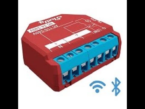 Minimódulo de Automatización Wifi/Bluetooth SHELLY 1 Plus