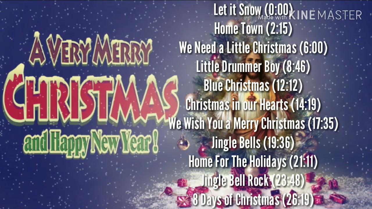 Christmas song 30 mins Non-Stop - YouTube