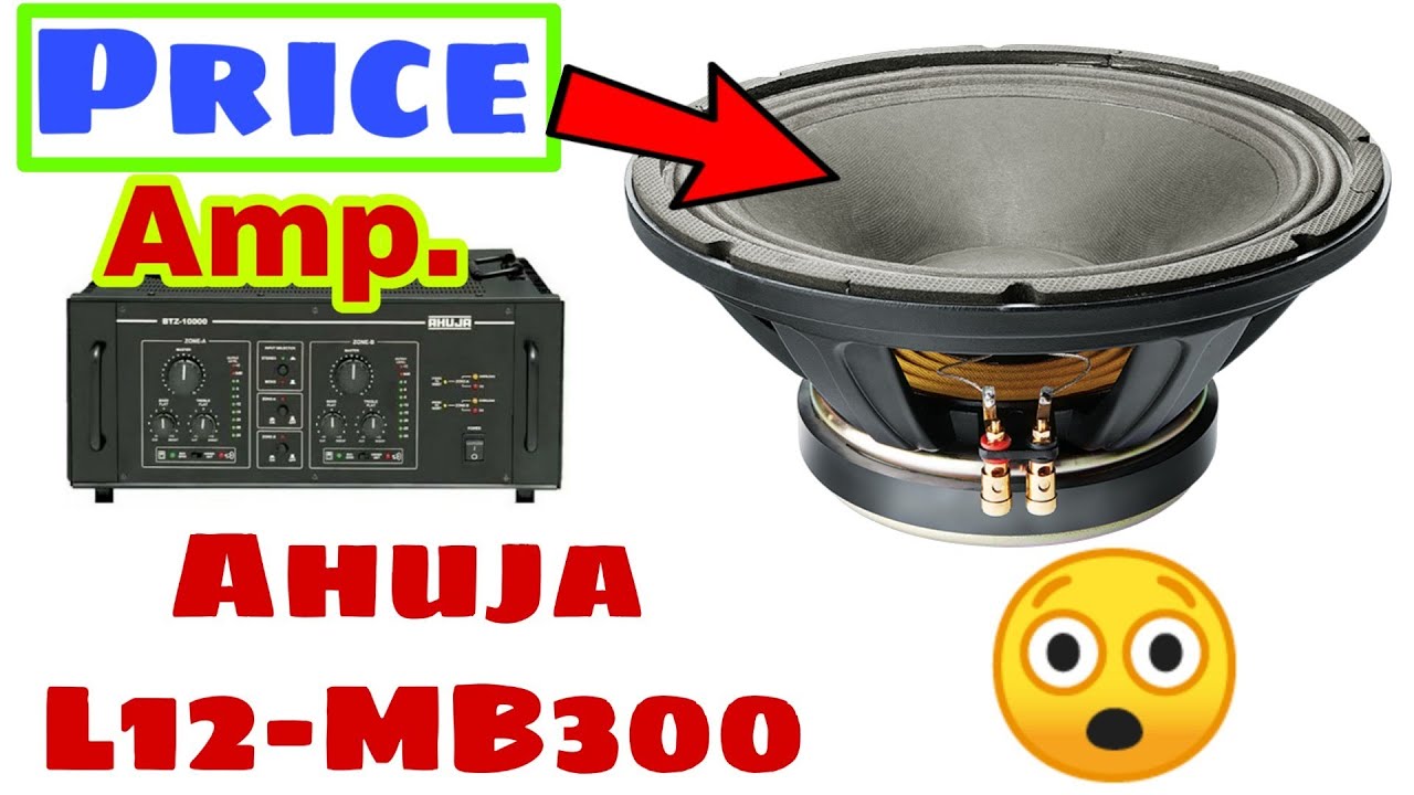 ahuja 300 watt 15 inch speaker price