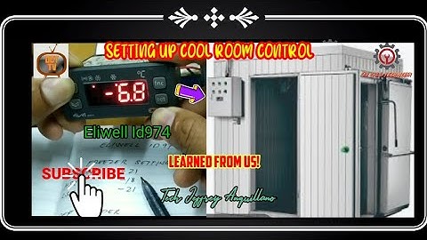 PROGRAMMING AND WIRING OF ELIWELL ID974 DIGITAL CONTROL OF WALK IN FREEZER AND CHILLER (ENGLISH)