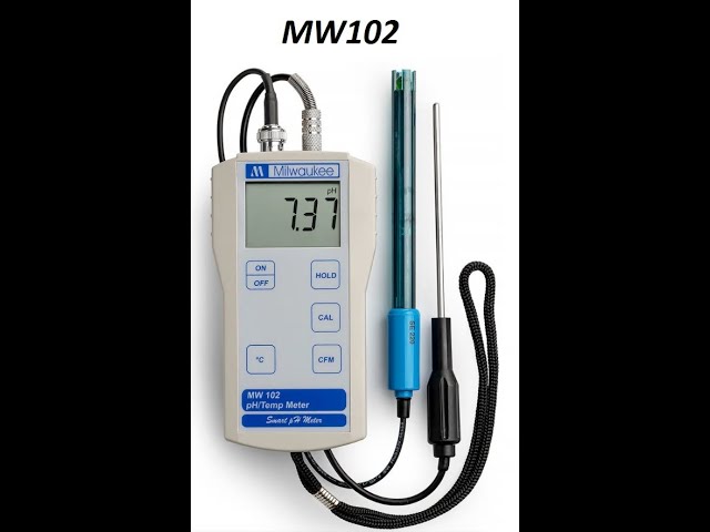 Milwaukee MW102 PH and Temperature Meter