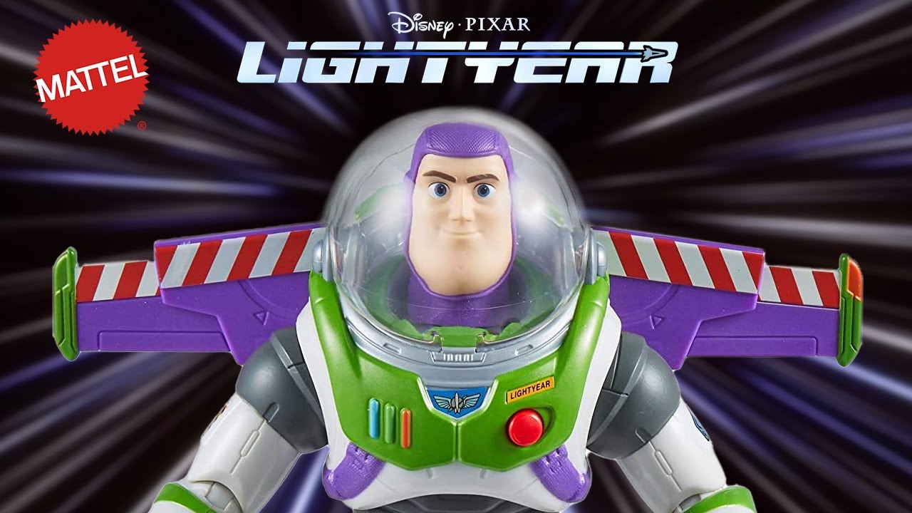  Mattel Disney Pixar Lightyear Talking Action Figure, Jetpack  Adventure Buzz Lightyear 11.5-In Figure with 20+ Sounds, Jetpack and 12  Posable Joints : Toys & Games