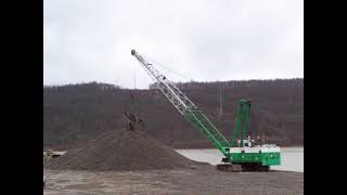 Dragline Mining Gravel