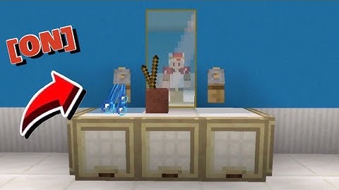 How to Make A Working Sink in Minecraft