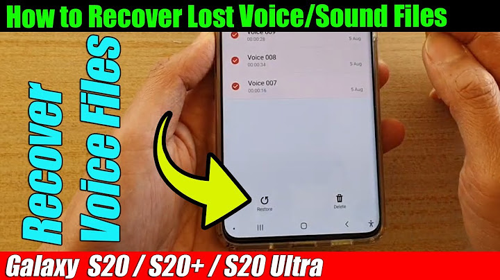 How to retrieve deleted voicemail messages on android