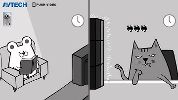 AVTECH AVN80X, Push Video Kat en Muis