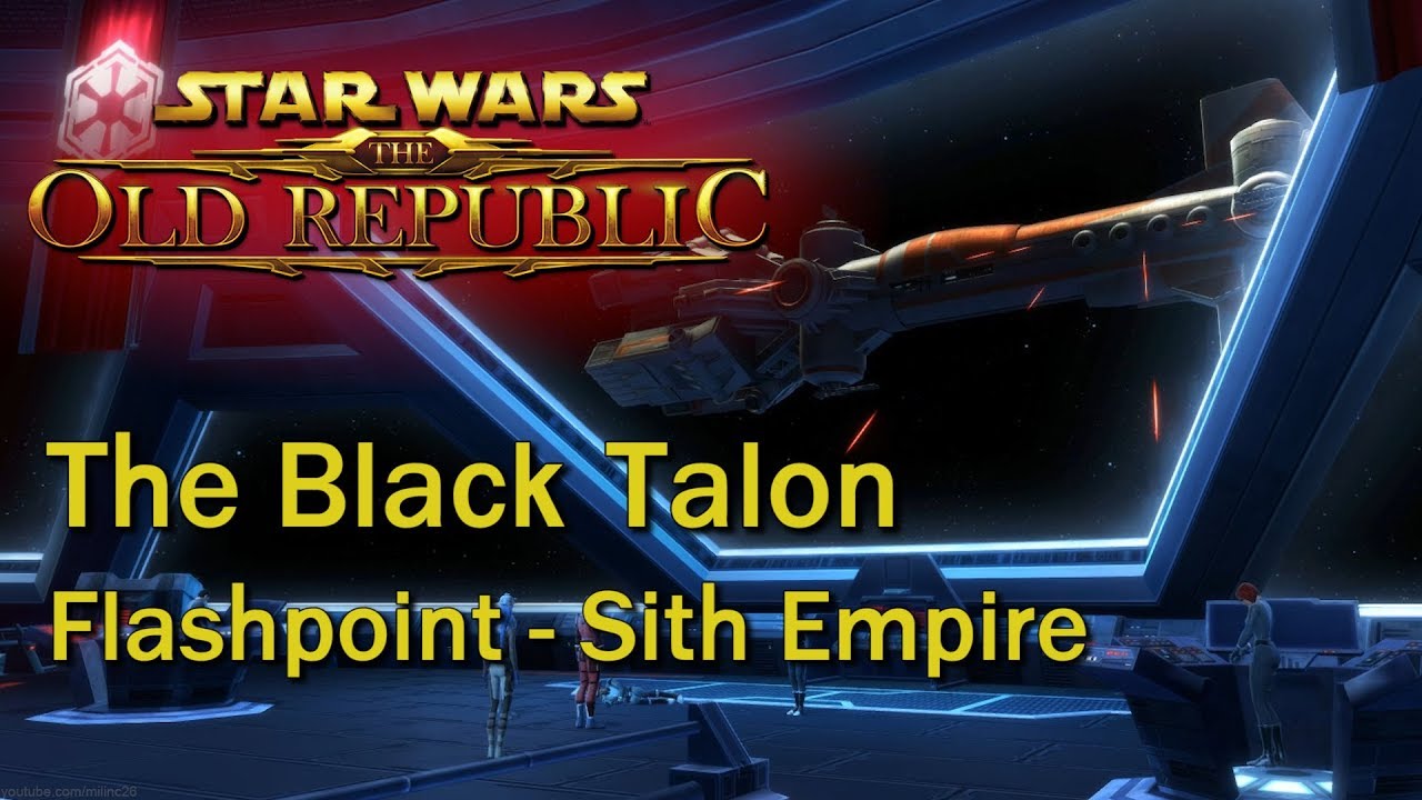 Star Wars: The Old Republic - Flashpoint | The Black Talon (Sith Warrior)