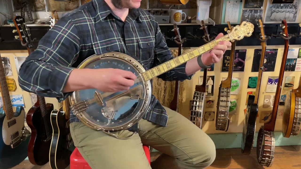 Bacon & Day Silver Bell #1 Tenor Banjo (1929)