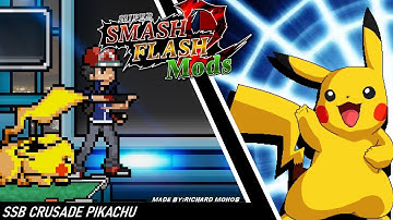 SSF2 Mods Showcase-Crusade Pikachu