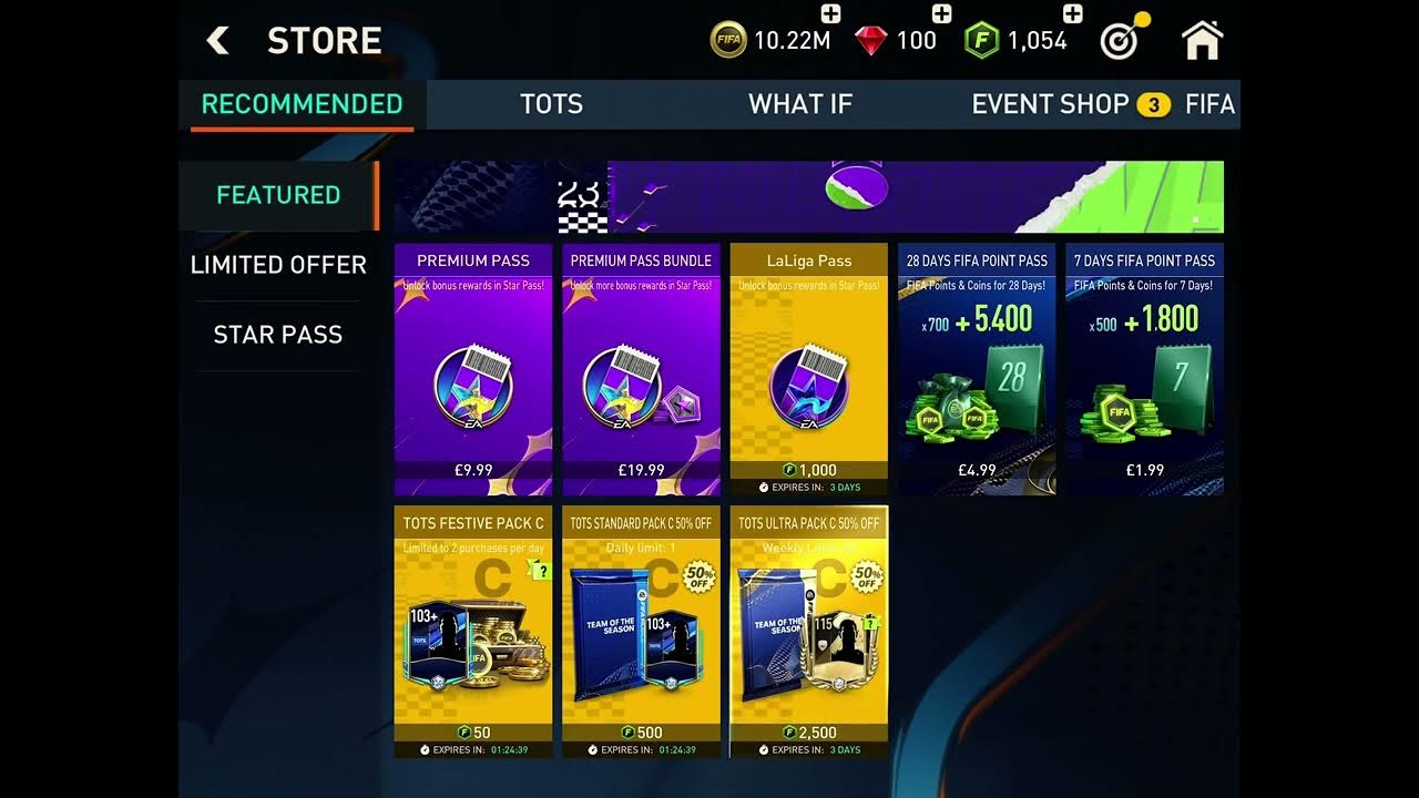 Opening FIFA 22 packs YouTube