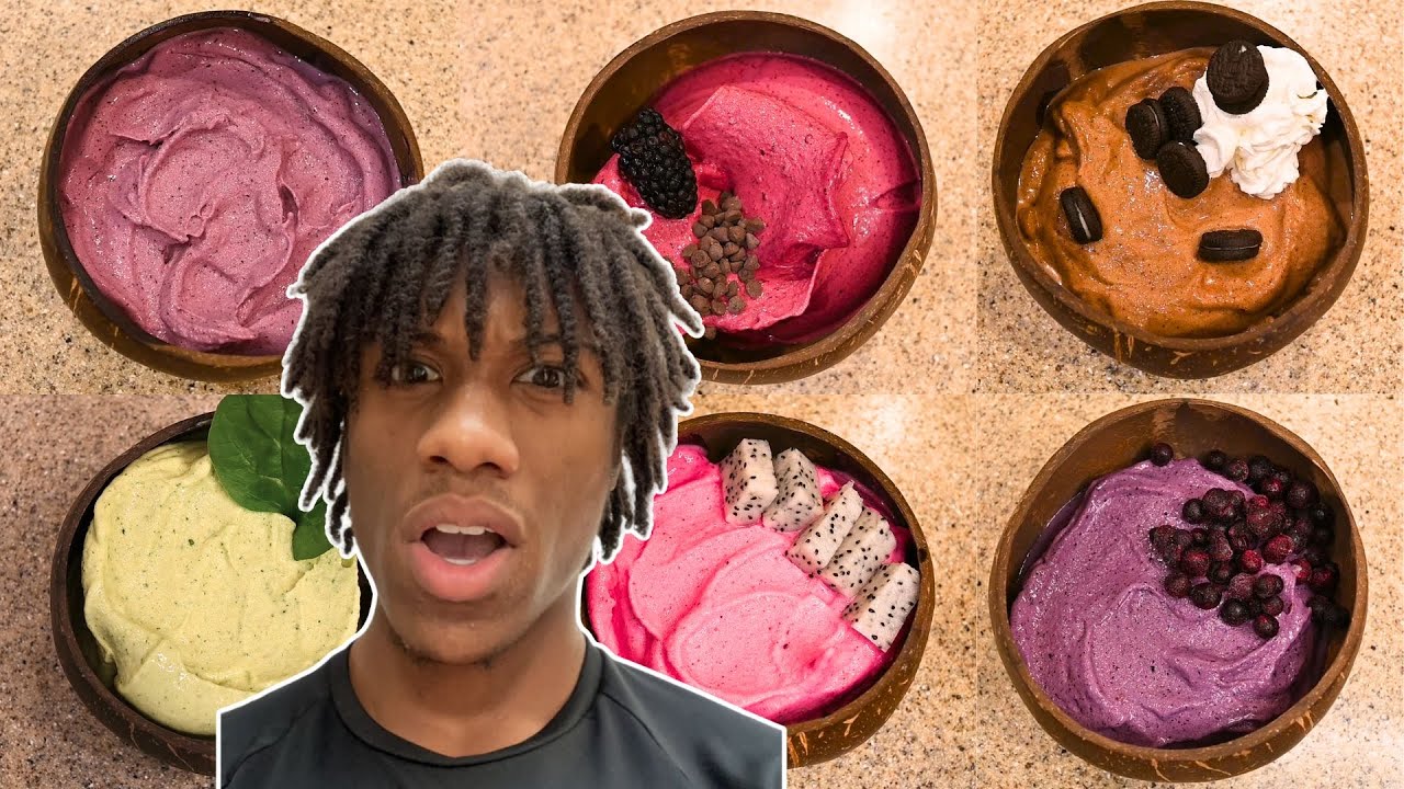 My 6 Favorite Smoothie Bowl Recipes THICK YouTube My 6 Favorite Smoothie Bowl Recipes THICK YouTube