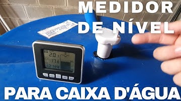 Como medir o nível da caixa d