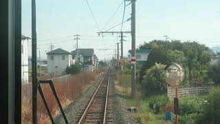 【JR】 和歌山線 (前面展望) 千旦→布施屋