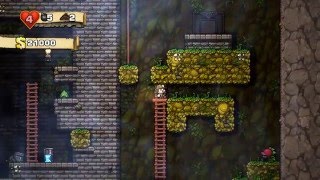 Spelunky - How to enter the enchanted castle. (KAPALA and SHIELD). screenshot 2