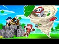 SOPRAVVIVERE AI DISASTRI NATURALI SU MINECRAFT! *TORNADO*