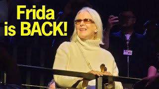 Abba News – Frida Is Back! New Photos & Videos At Abba Voyage