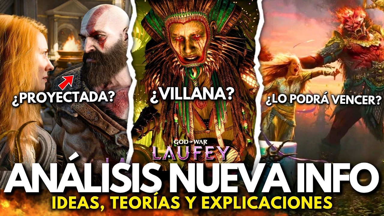 ANÁLISIS Nueva Info del God of War Laufey | ¿Qué papel cumplirá Kratos en el juego? 🔥
