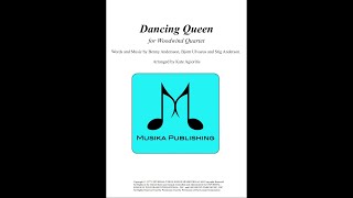 Dancing Queen - ABBA - Woodwind Quartet - Sheet Music